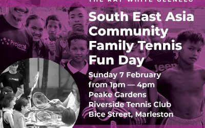 Ray White Glenelg South East Asia Family Tennis Fun Day